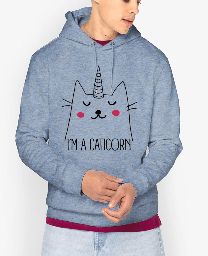 Hoodie I'm a Caticorn Par Freeyourshirt.com