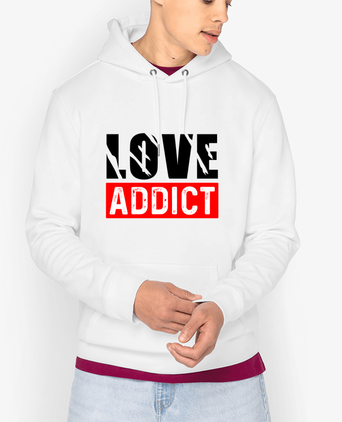 Hoodie Love Addict Par Sole Tshirt