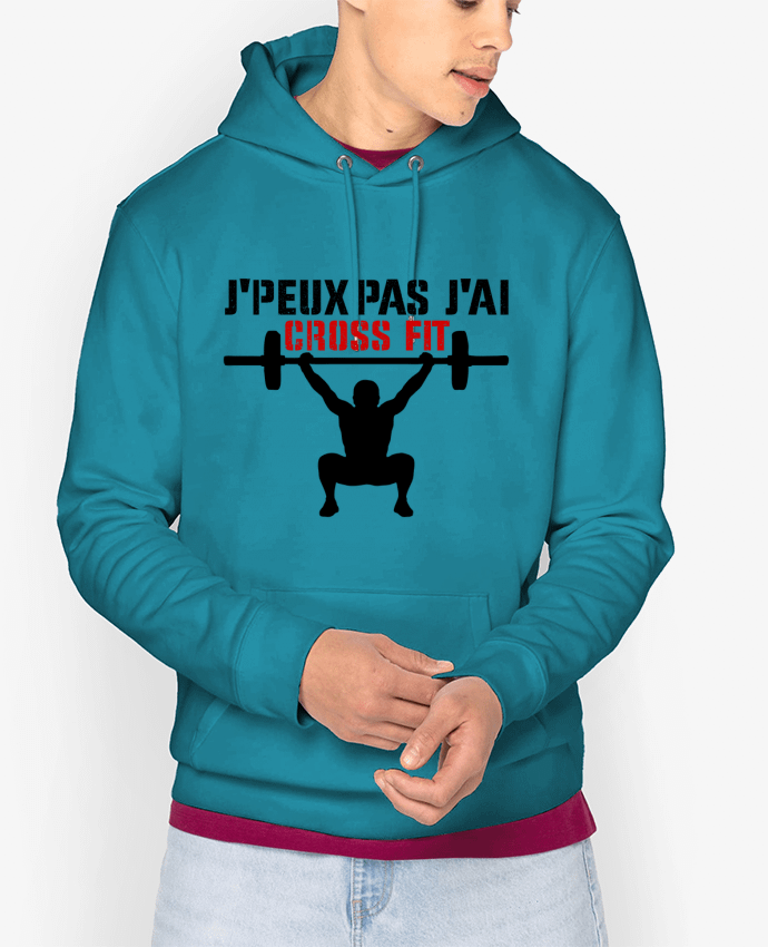 Hoodie J'peux pas j'ai Crossfit Par tunetoo