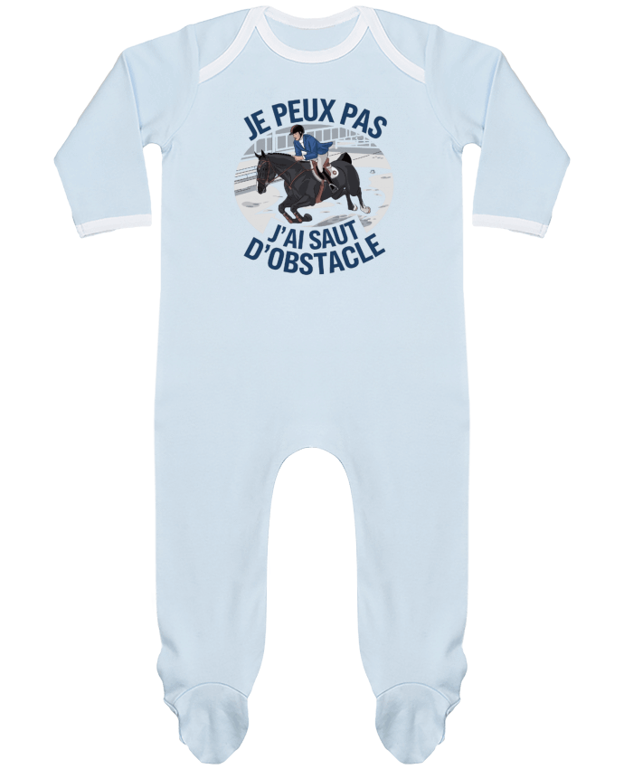 Body Pyjama Bébé je peux pas j'ai saut d'obstacle par bwilfy