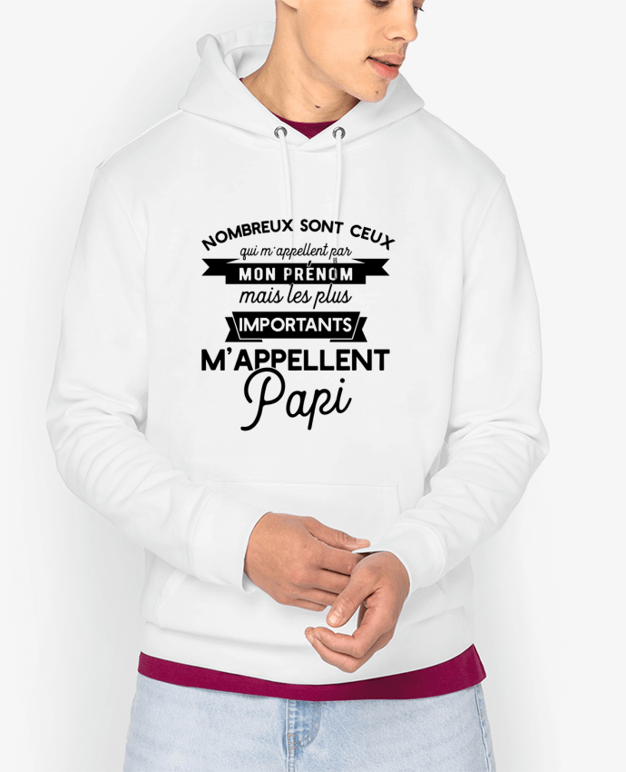 Hoodie on m'appelle papi humour Par Original t-shirt