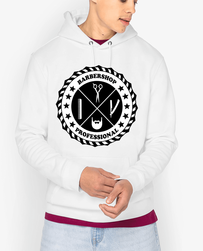 Hoodie BARBERSHOP BLASON Par SG LXXXIII