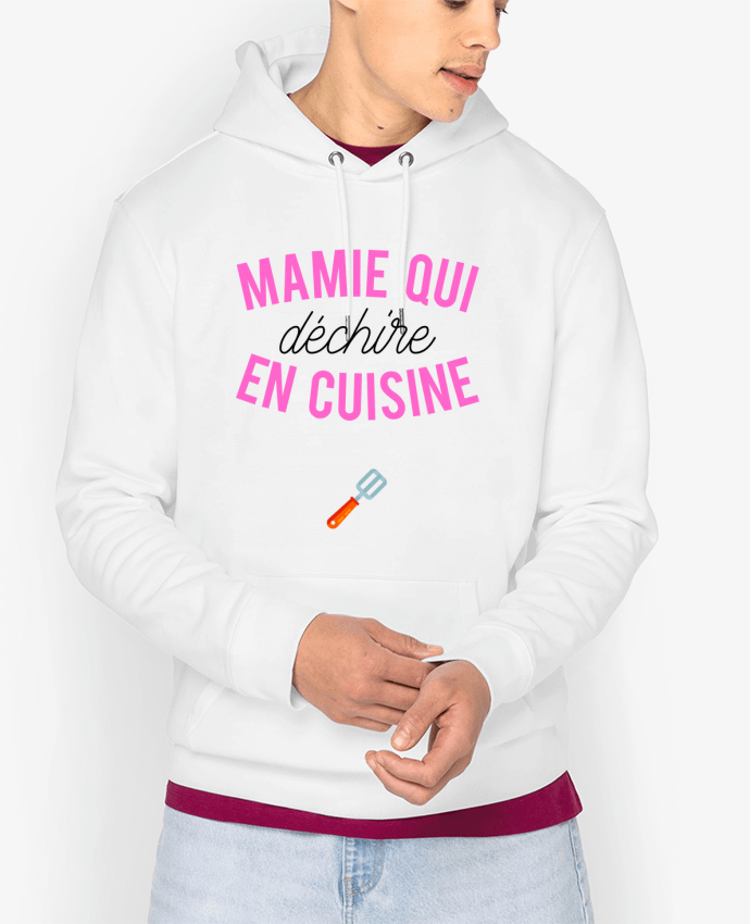 Hoodie Mamie qui déchire en cuisine Par tunetoo