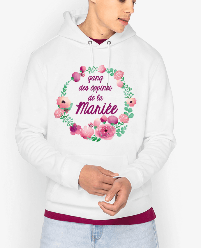 Hoodie Gang des copines de la mariée Par FRENCHUP-MAYO