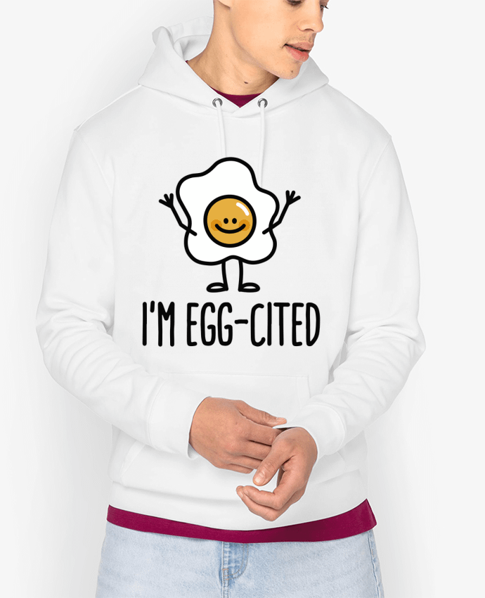 Hoodie I'm egg-cited Par LaundryFactory