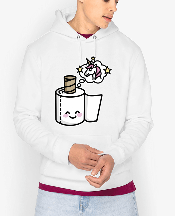 Hoodie BEAUTIFUL UNICORN TOILET PAPER Par LaundryFactory