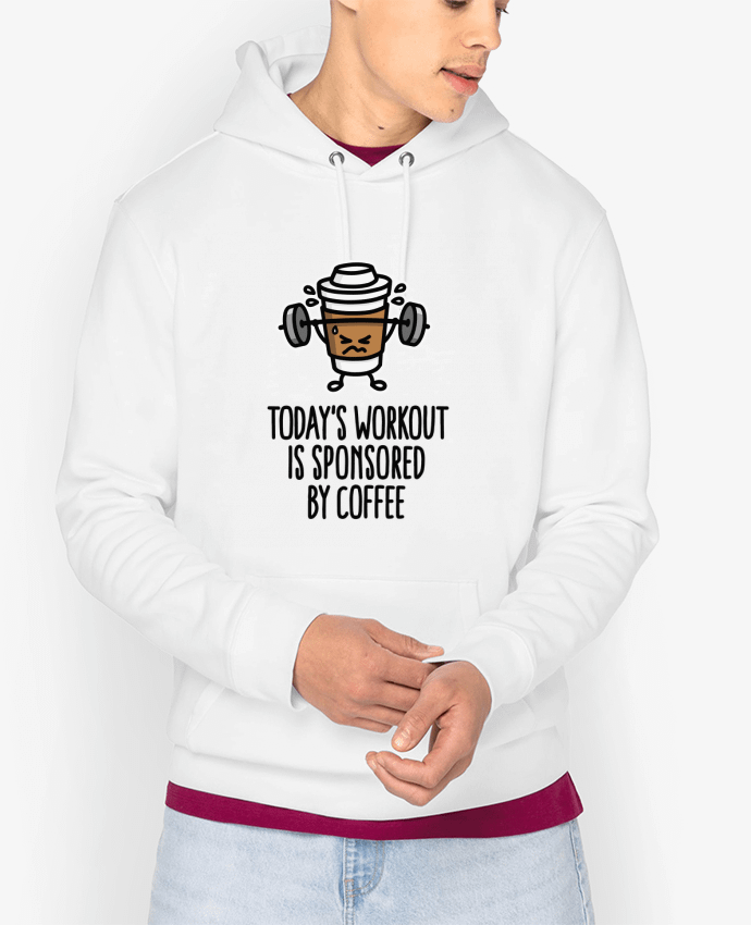 Hoodie WORKOUT COFFEE LIFT Par LaundryFactory