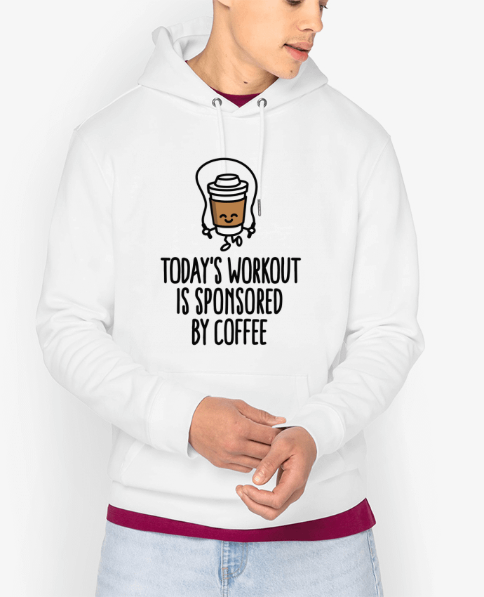 Hoodie WORKOUT COFFEE JUMP ROPE Par LaundryFactory