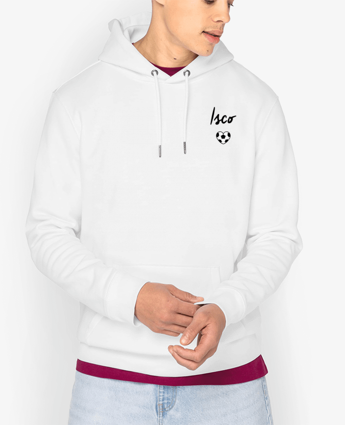 Sweat capuche unisexe Bio Isco light Par tunetoo