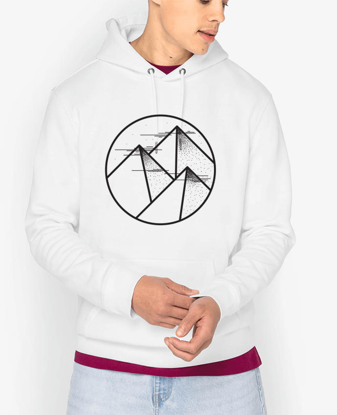 Hoodie montagne - graphique Par /wait-design