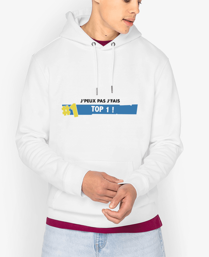 Hoodie J'peux pas J'fais TOP 1 fortnite Par tunetoo