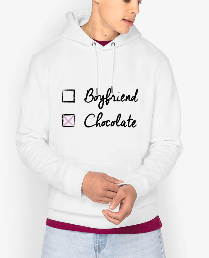 Hoodie Boyfriend Chocolate Par tunetoo