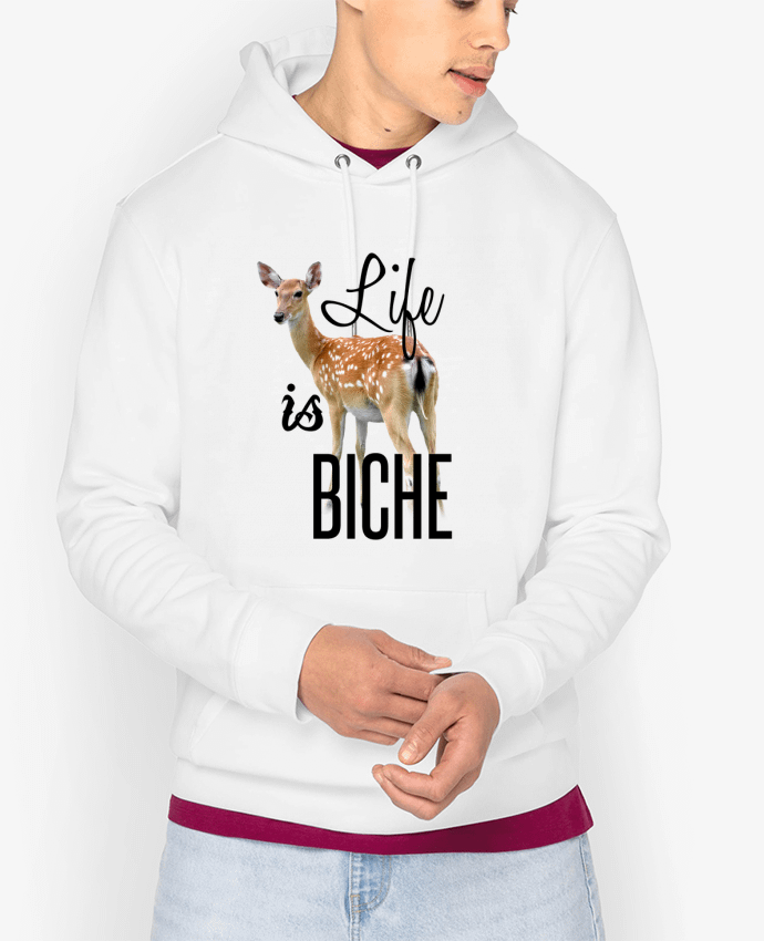 Hoodie Life is a biche Par tunetoo