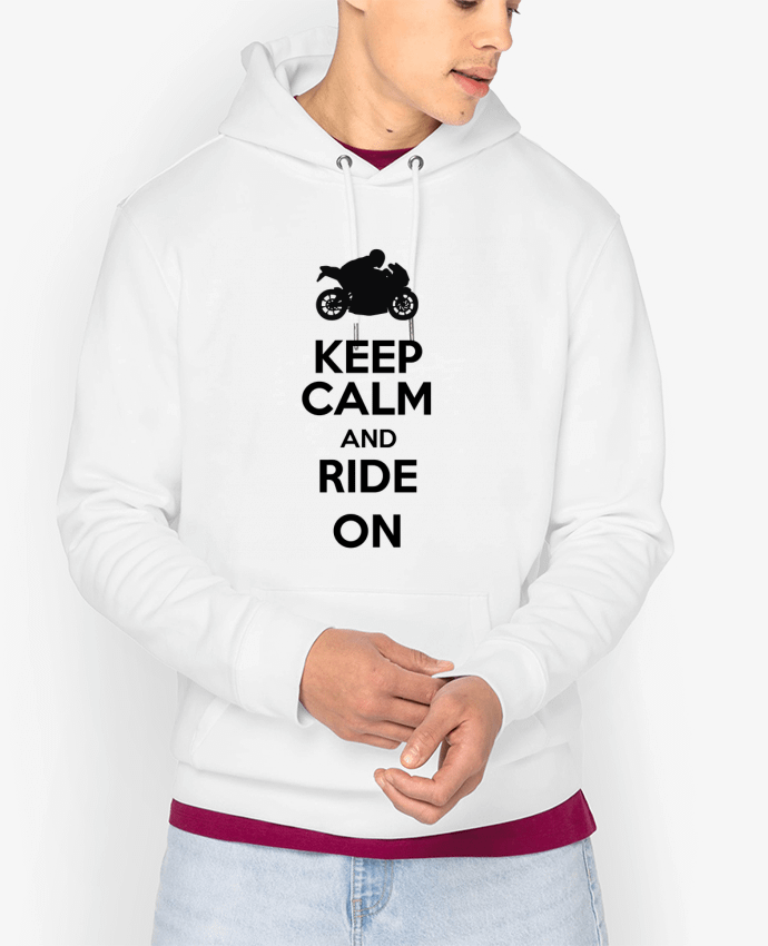 Hoodie Keep calm Moto Par Original t-shirt