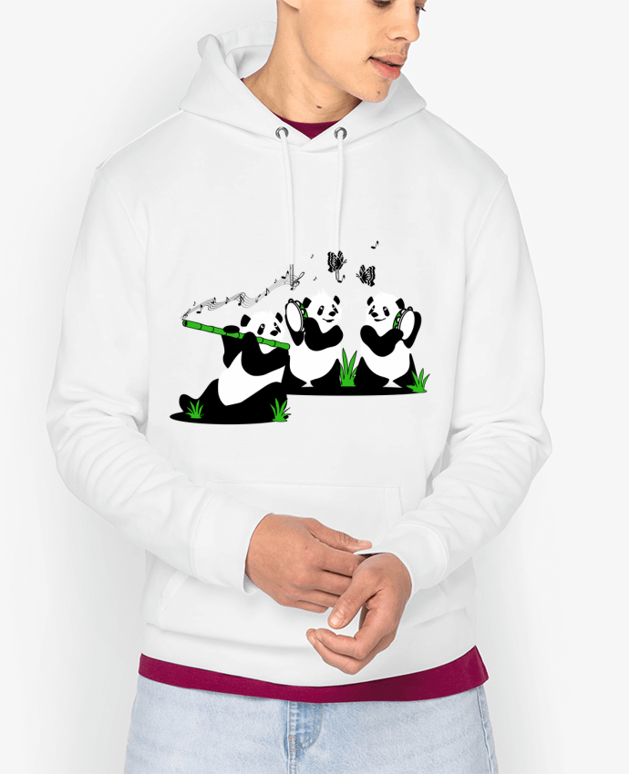 Hoodie panda's band Par Nature et Légendes