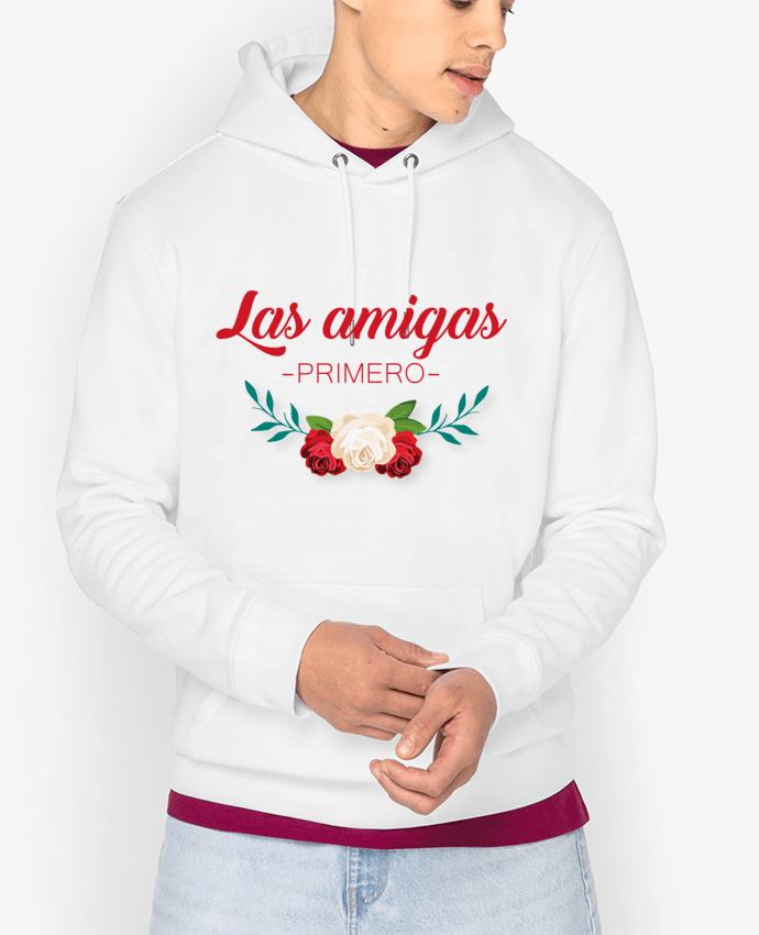 Hoodie Las amigas primero Par tunetoo