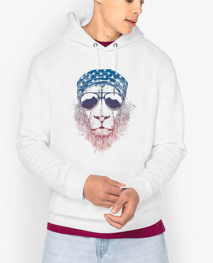 Hoodie Wild lion Par Balàzs Solti