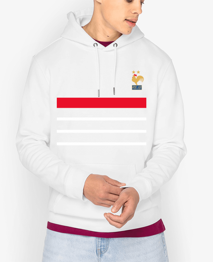 Hoodie La France Champion du monde 2018 rétro Par Mhax