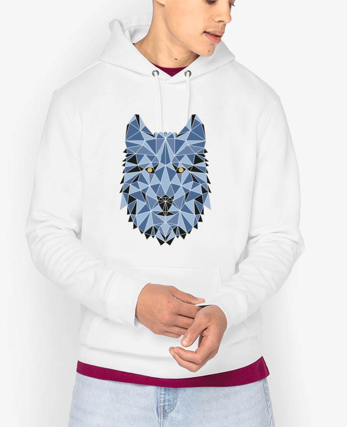 Hoodie wolf - geometry 3 Par /wait-design