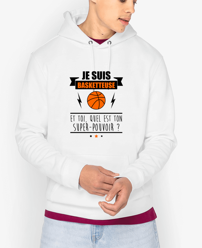 Hoodie Je suis basketteuse et toi, quel est ton super-pouvoir ? Par Benichan