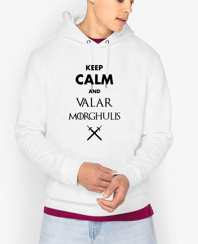 Hoodie Keep calm and Valar Morghulis Par tunetoo