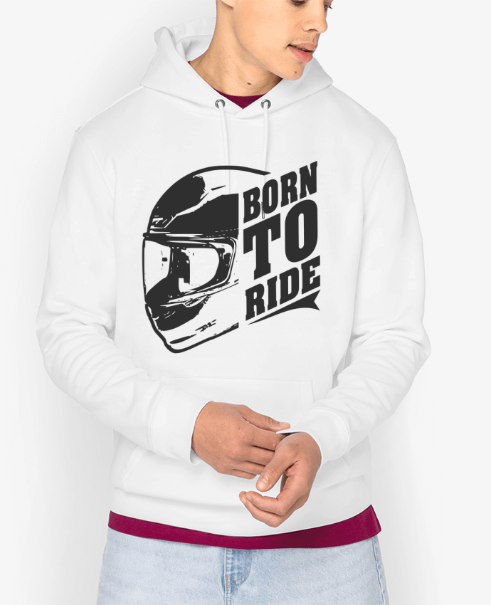 Hoodie BORN TO RIDE Par SG LXXXIII