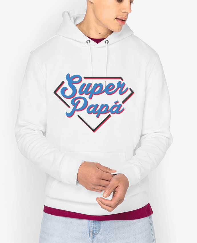 Hoodie Super papá Par tunetoo