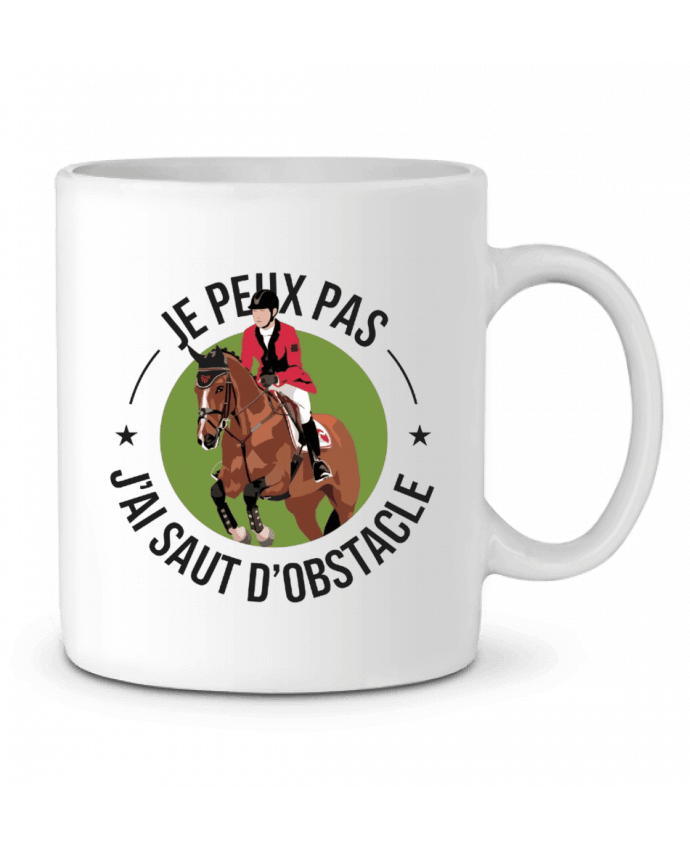 Mug  je peux pas j'ai saut d'obstacle par bwilfy