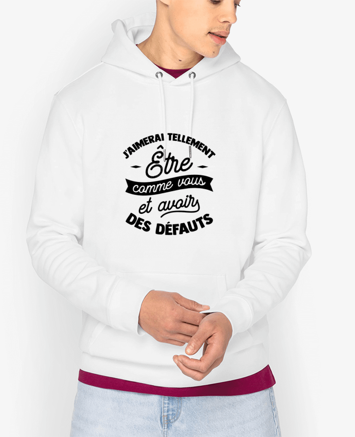 Hoodie J'aimerai être comme vous cadeau Par Original t-shirt