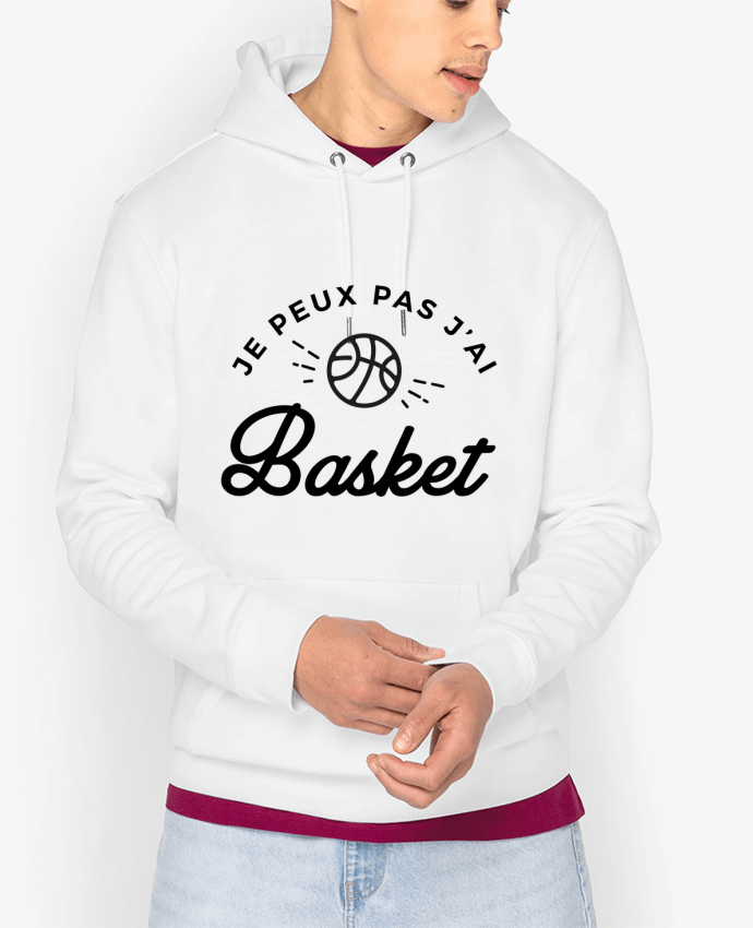 Hoodie Je peux pas j'ai Basket Par Nana