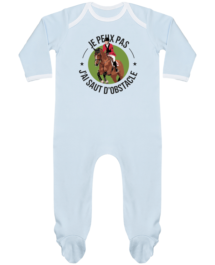 Body Pyjama Bébé je peux pas j'ai saut d'obstacle par bwilfy