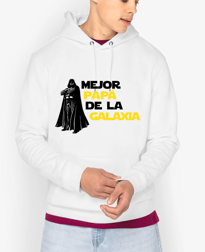 Hoodie Mejor papa de la galaxia Par tunetoo