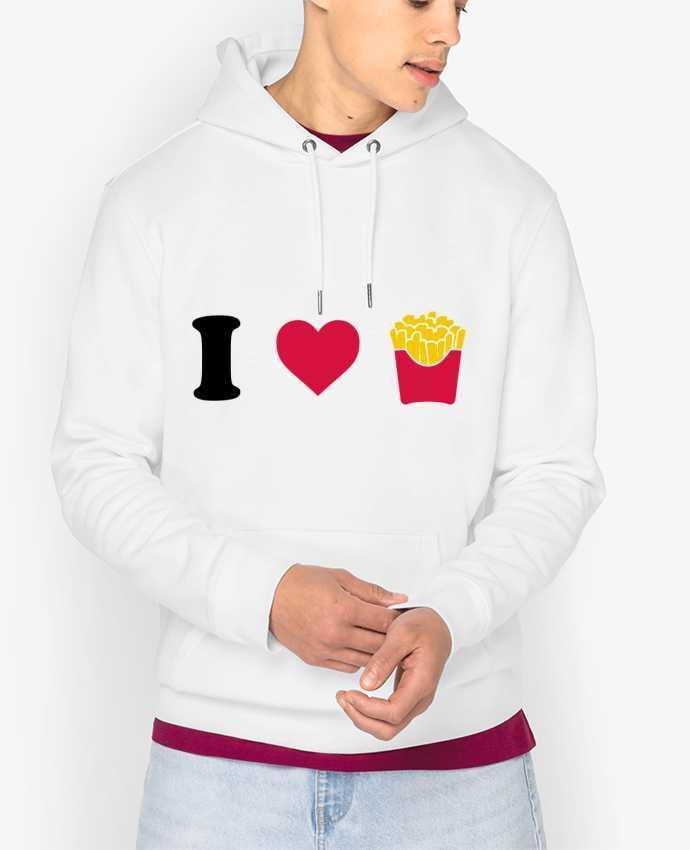 Hoodie I love fries Par tunetoo