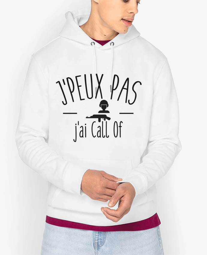 Hoodie Je peux pas j'ai call of Par FRENCHUP-MAYO