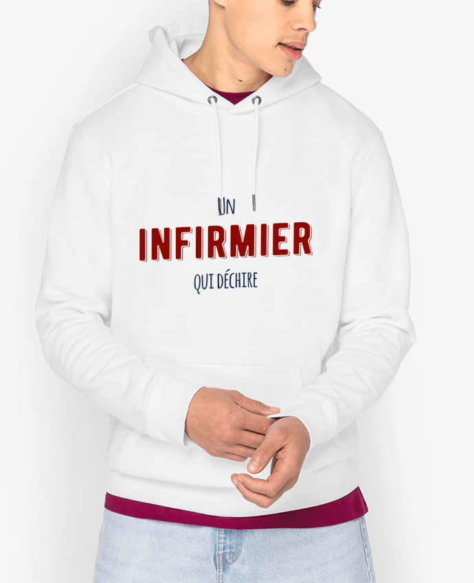 Hoodie Un infirmier qui déchire Par tunetoo