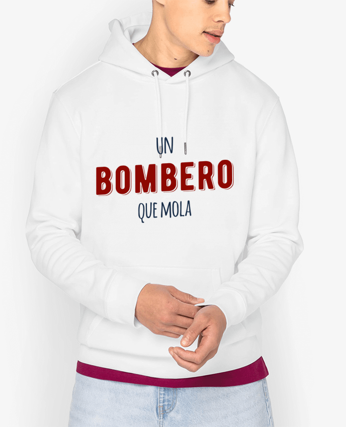 Hoodie Un bombero que mola Par tunetoo