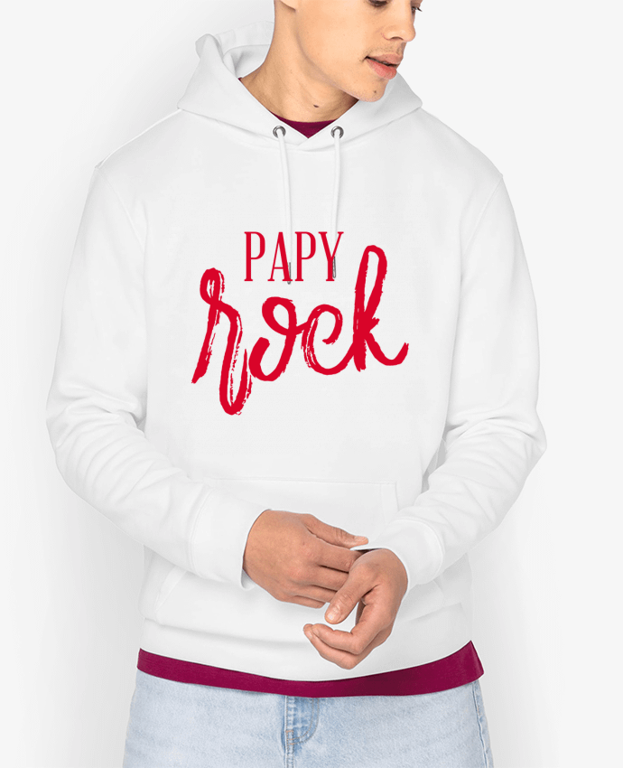 Hoodie Papy rock Par tunetoo