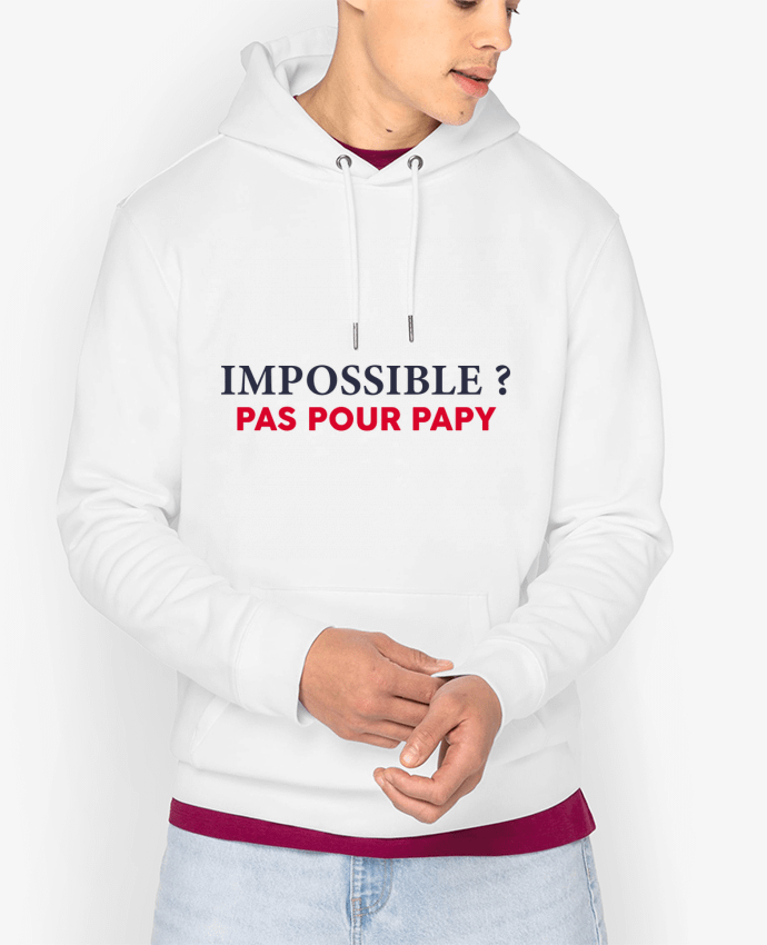 Hoodie Impossible ? Pas pour papy Par tunetoo