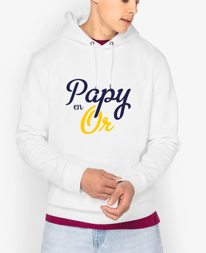 Hoodie Papy en Or Par tunetoo