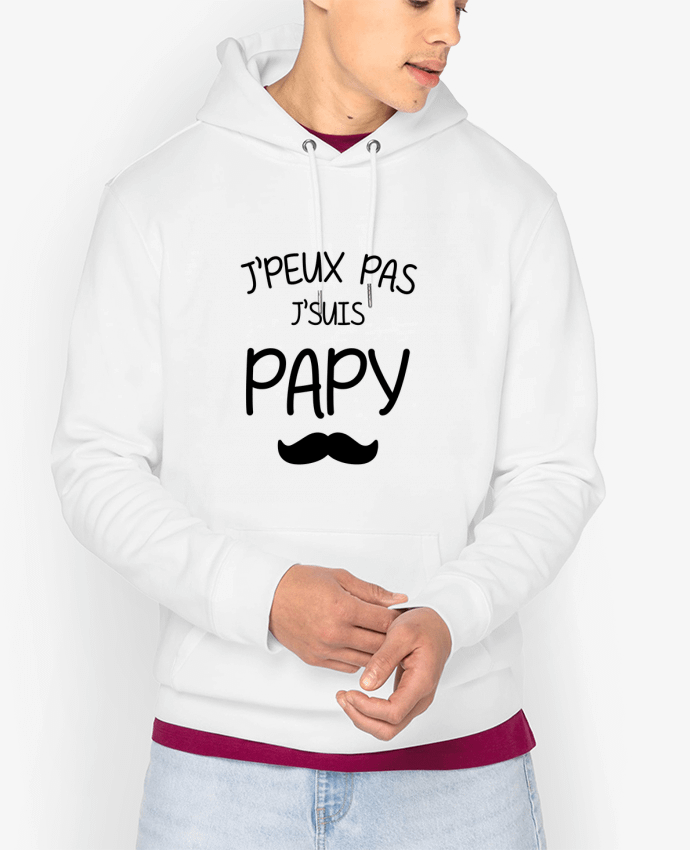 Hoodie J'peux pas j'suis papy Par tunetoo