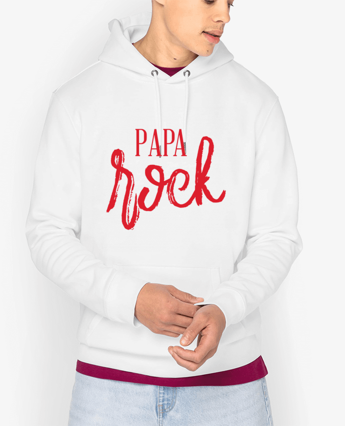 Hoodie Papa Rock Par tunetoo