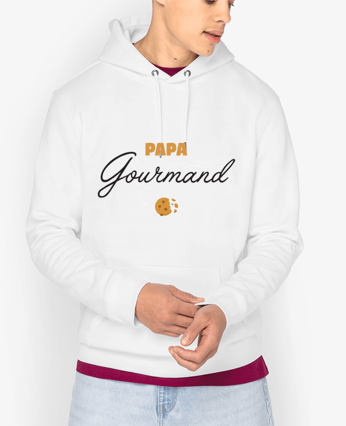 Hoodie Papa gourmand Par tunetoo