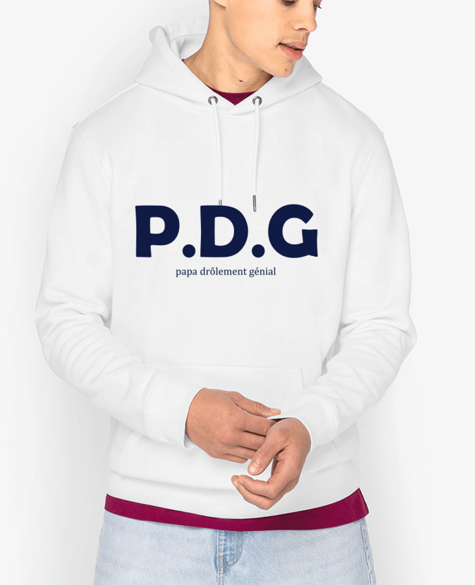 Hoodie Papa drôlement génial Par tunetoo