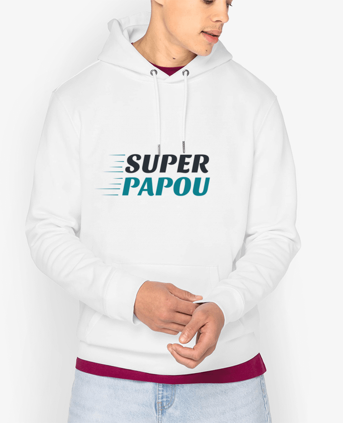 Hoodie Super Papou Par tunetoo