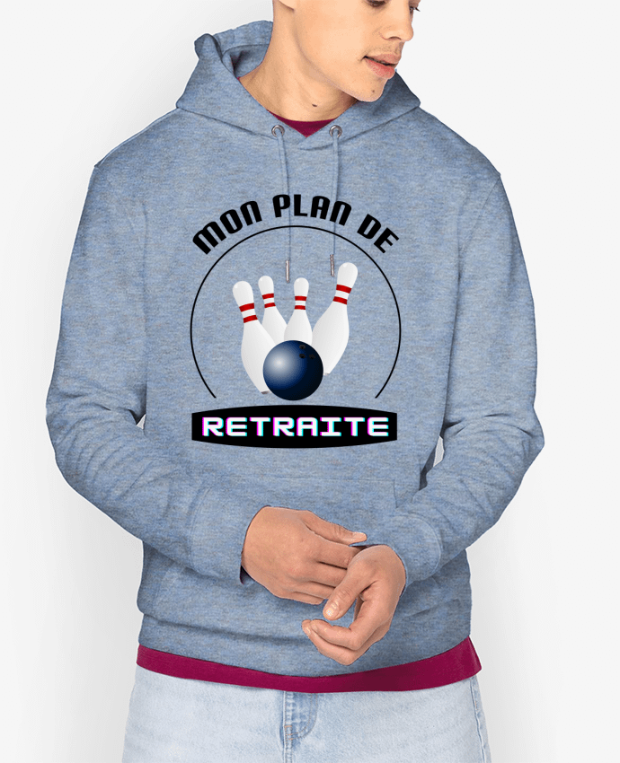 Hoodie Mon plan de retraite bowling - cadeau retraite Par Boxsoo