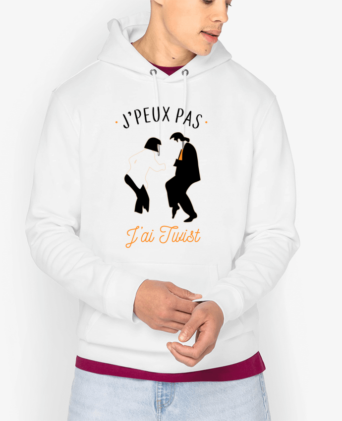 Hoodie J'peux pas j'ai twist Par La boutique de Laura