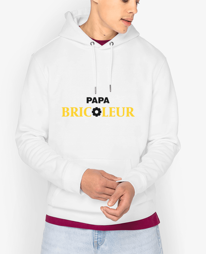 Hoodie Papa bricoleur Par tunetoo