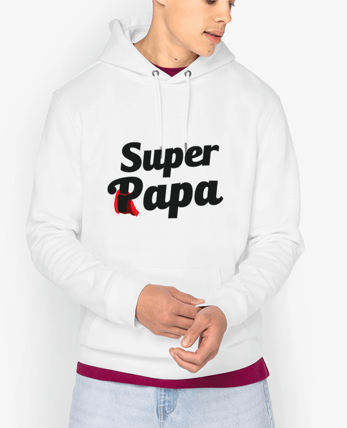 Hoodie Super Papa Par tunetoo