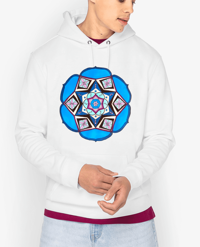 Hoodie Mandala Apaisement Par Caroline-Lyhor