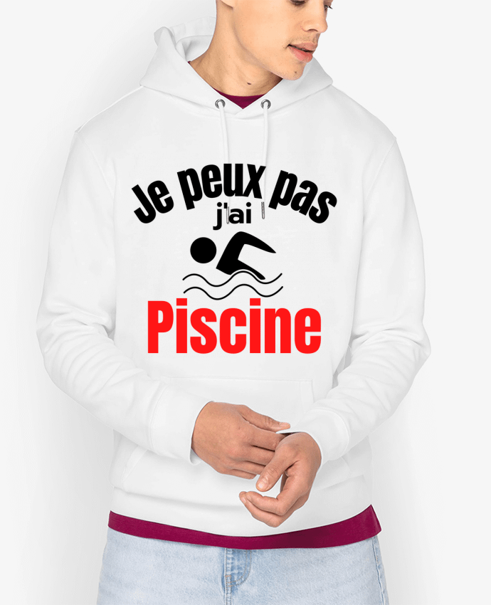 Hoodie Je peux pas,j'ai piscine Par Anastasia